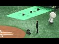 マイナビオールスターゲーム2019 第1戦 東京ドーム 国歌独唱