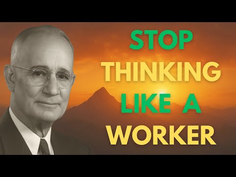 Think Like a Leader  Not a Worker | Napoleon Hill