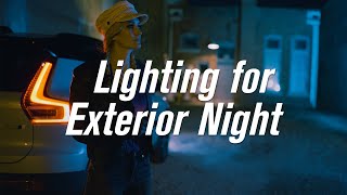 Film Lighting 101  Lighting For Exterior Night  Ep03