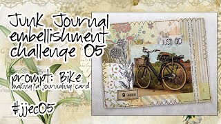 Junk Journal Embellishment Challenge - #jjec05 - 