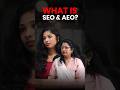 SEO and AEO differences | Must know in 2026 #shorts #seo #aeo
