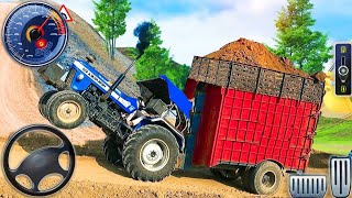 Cargo Tractor Trolley Game 🚜 Real Offroad Tractor Driving Gameplay 2026 screenshot 2