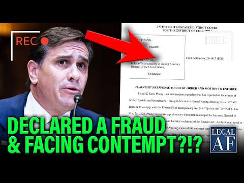 Blanche SWEATS as Federal Judge Finds He's a FRAUDSTER & Another Considers Holding Him in CONTEMPT!!