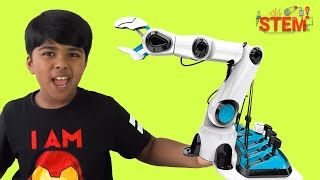 Unboxing of Discovery Mindblown Hydraulic Arm | Alan and Cheryl World