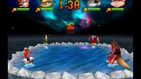 Crash Bash intro + Polar Panic