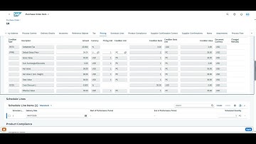 Manage Purchase Orders App: Create a New Purchase Order