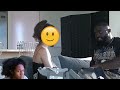 Trapgeez reacts to his girlfriend cheating with his rich friend gold digger test