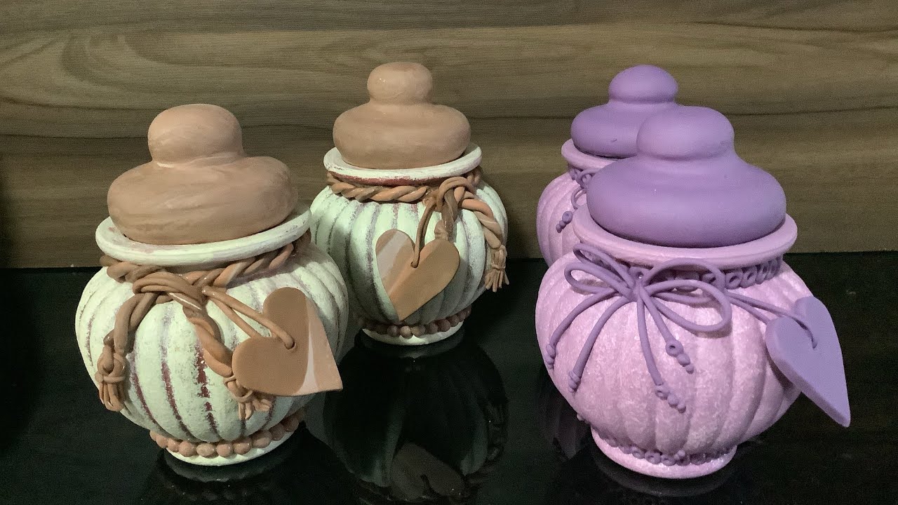 FRASCOS como decorarlos. quedan bellísimos. | Fácil con la Abuela