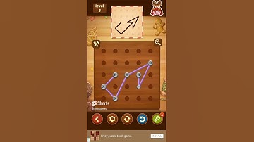 Line Puzzle String Art Pine Level 8