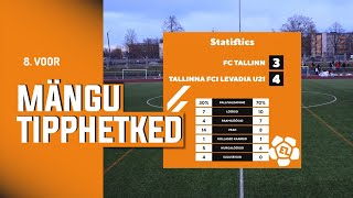 FC Tallinn - Tallinna FCI Levadia U21 I 3:4 I Esiliiga 8. voor I 2024