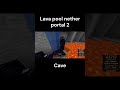 Minecraft nether portal 2 #minecraft #speedruning