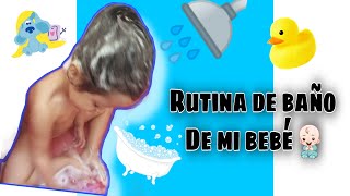 RUTINA DE BAÑO DE MI BEBÉ (HABLADO) 💧🚿👶| María José