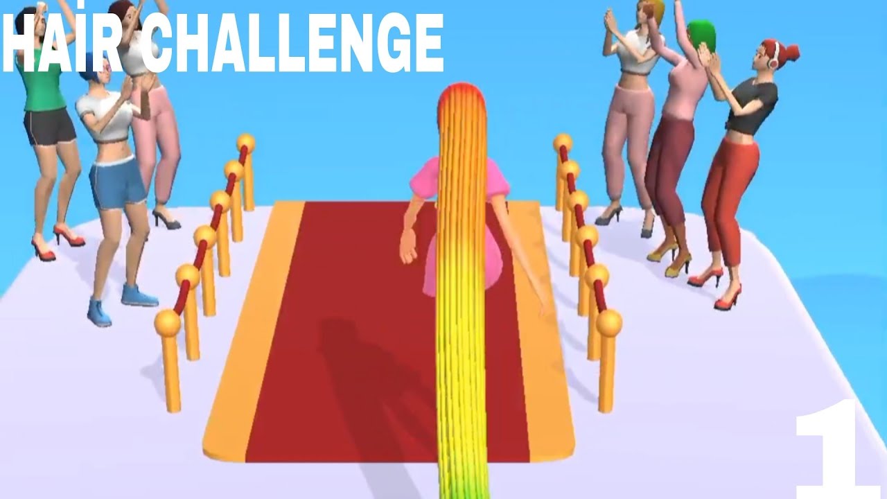 HAİR CHALLENGEGAMEPLAY PART1 ALL LEVELS 16 WALKTROUGHT (ANDROİD,İOS