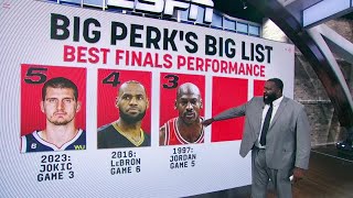 Big Perk's Big List: Best NBA Finals Performances 🏀 | NBA Today
