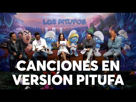 Paty Cantú, Kalimba y "Apio" cantan sus éxitos en versión de "Los Pitufos"