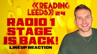 RADIO 1 STAGE IS BACK & 50 NEW NAMES! 🔥 | Reading & Leeds 2024 LINEUP REACTION