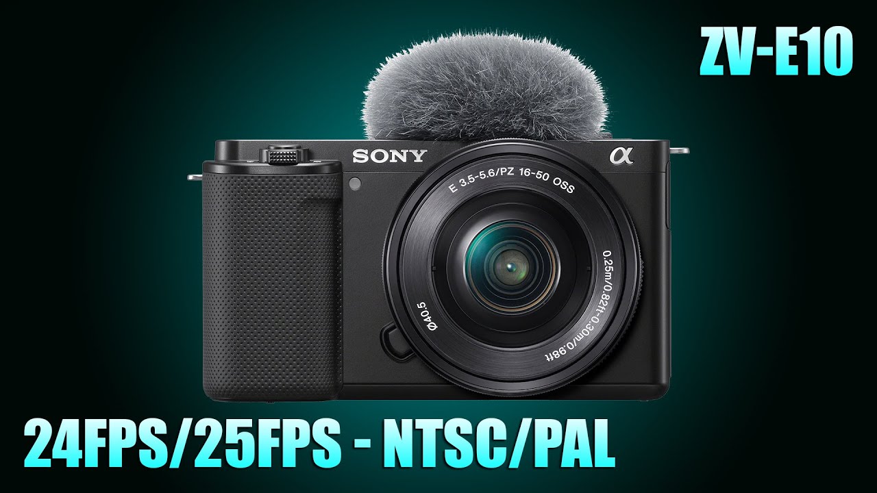ZV-E10 Tutorial | How to Switch between NTSC and PAL - YouTube