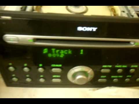Ford Autoradio Sony CD132 MP3 keycode Security
