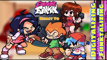 Funktalizing - Fnf React To Digitalizing But It