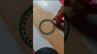 Very Easy Bengals Mehndi Design Trick #shorts #youtubeshorts #viral #shortvideo #subscribe #video