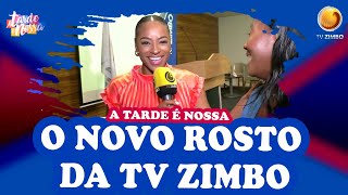 Apresentadora Stela de Carvalho agora está na Tv Zimbo  | A tarde é nossa | TV ZIMBO