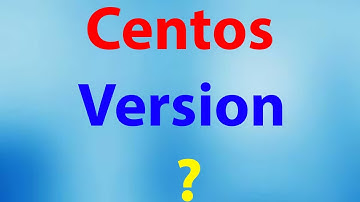 how to check centos version