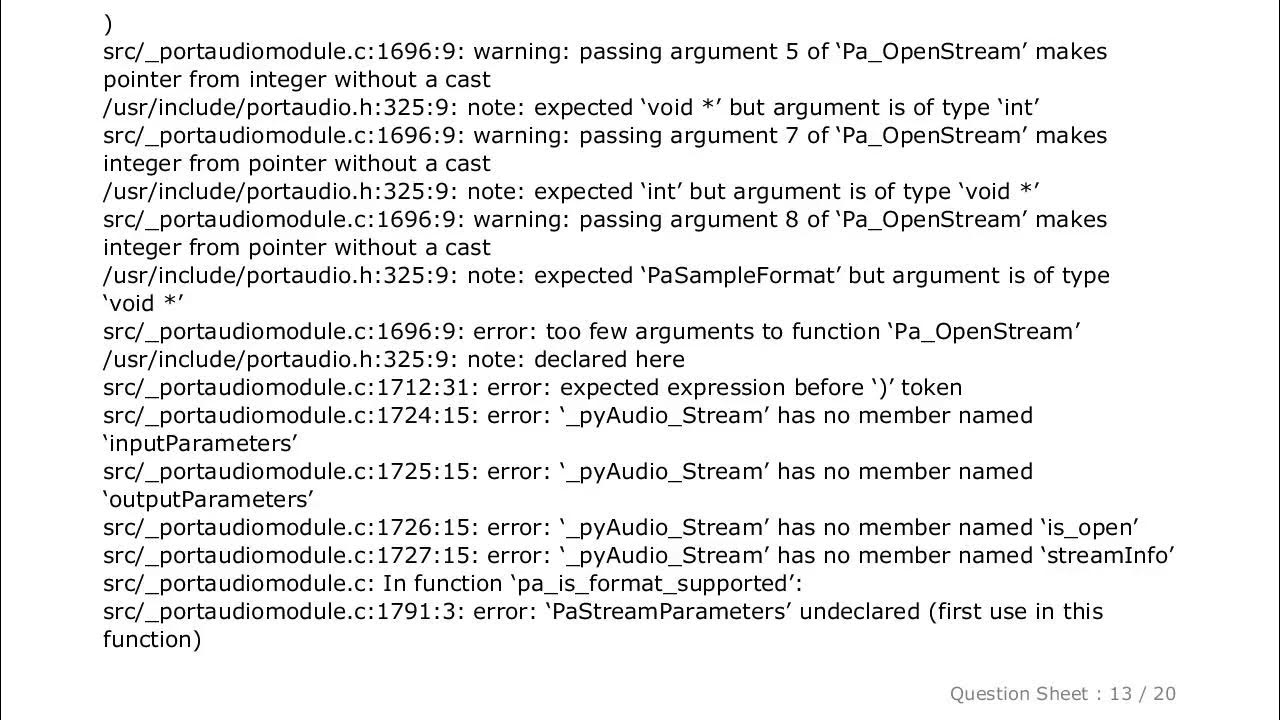 Error failed to install python. Error failed to install python