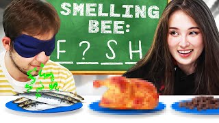Spell What You Smell Challenge (Smelling Bee) ft. TinaKitten & More!