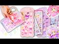 シール帳⭐ボンボンドロップシール❤️名探偵プリキュアとDIY✨100均材料で手作り工作🌼サンリオシール、たまごっちシールをキュアアンサーとキュアミスティックが手作り工作🔍