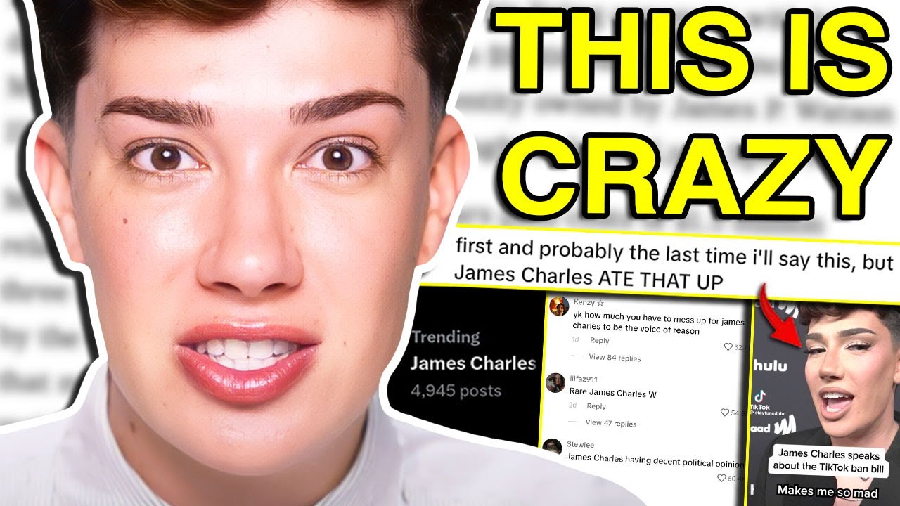JAMES CHARLES SHOCKS THE (weekly teacap) YouTube