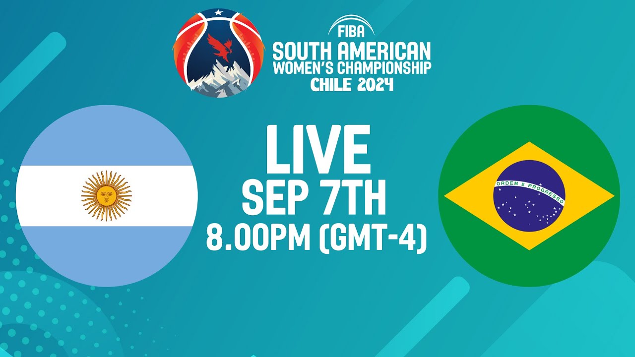 Final | Argentina v Brazil | Full Basketball Game | FIBA South American Women's Championship 2024