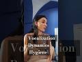 Vocalise: hygiene of its dynamics and esthetics