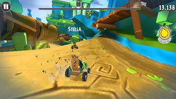 Angry Birds GO! Gameplay Walkthrough - Rocky Road Track 3 - Versus Easy for Android/IOS