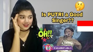 React On DA Asia 3: Putri DA4, Indonesia - Kabhi Alvida