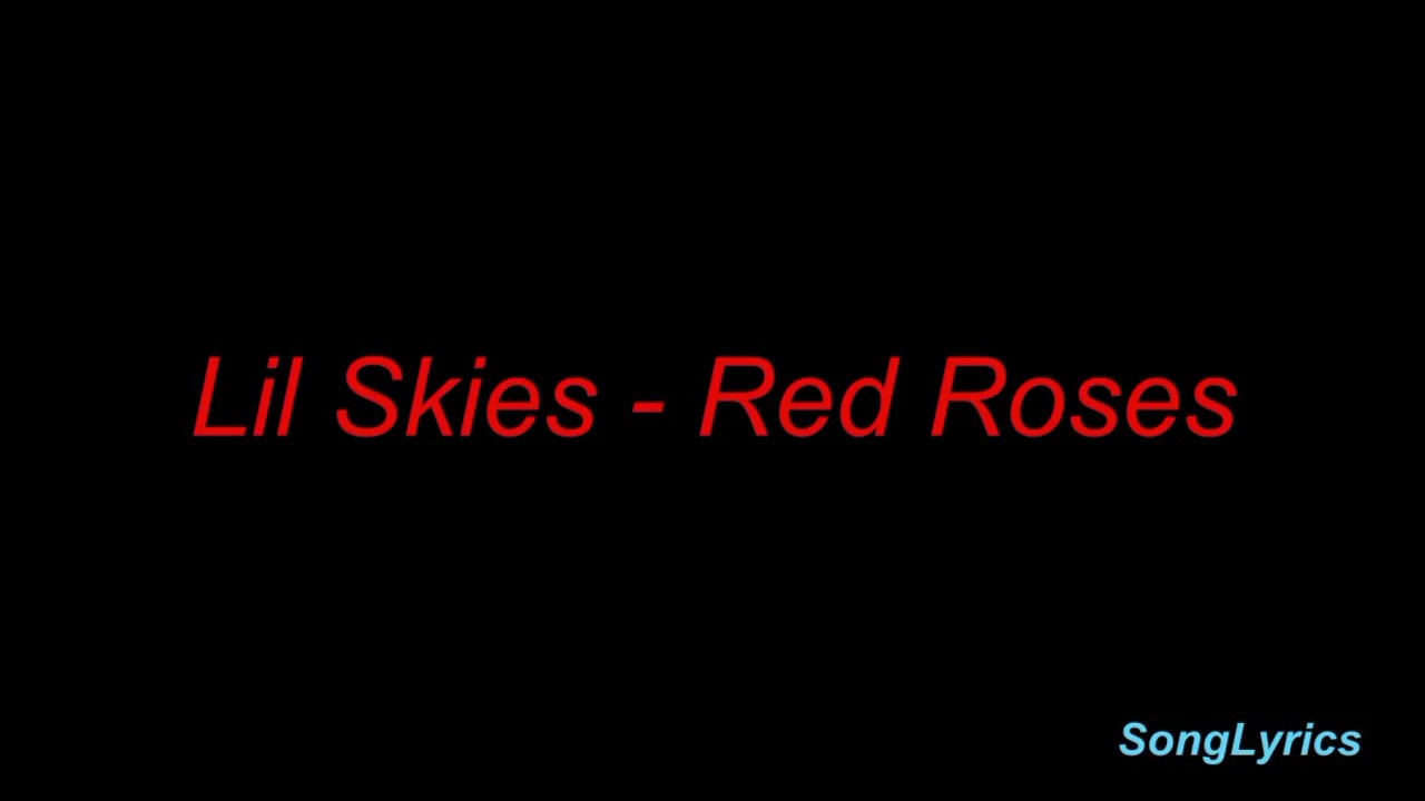 Lil Skies (Ft. Landon Cube )- Red Roses LYRICS