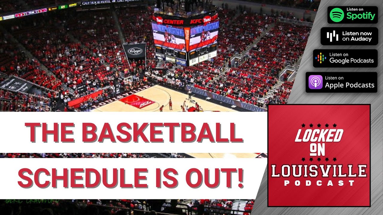 Reacting to the official Louisville Basketball schedule! 2024 top100
