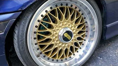 Gold/Polished BBS RC090