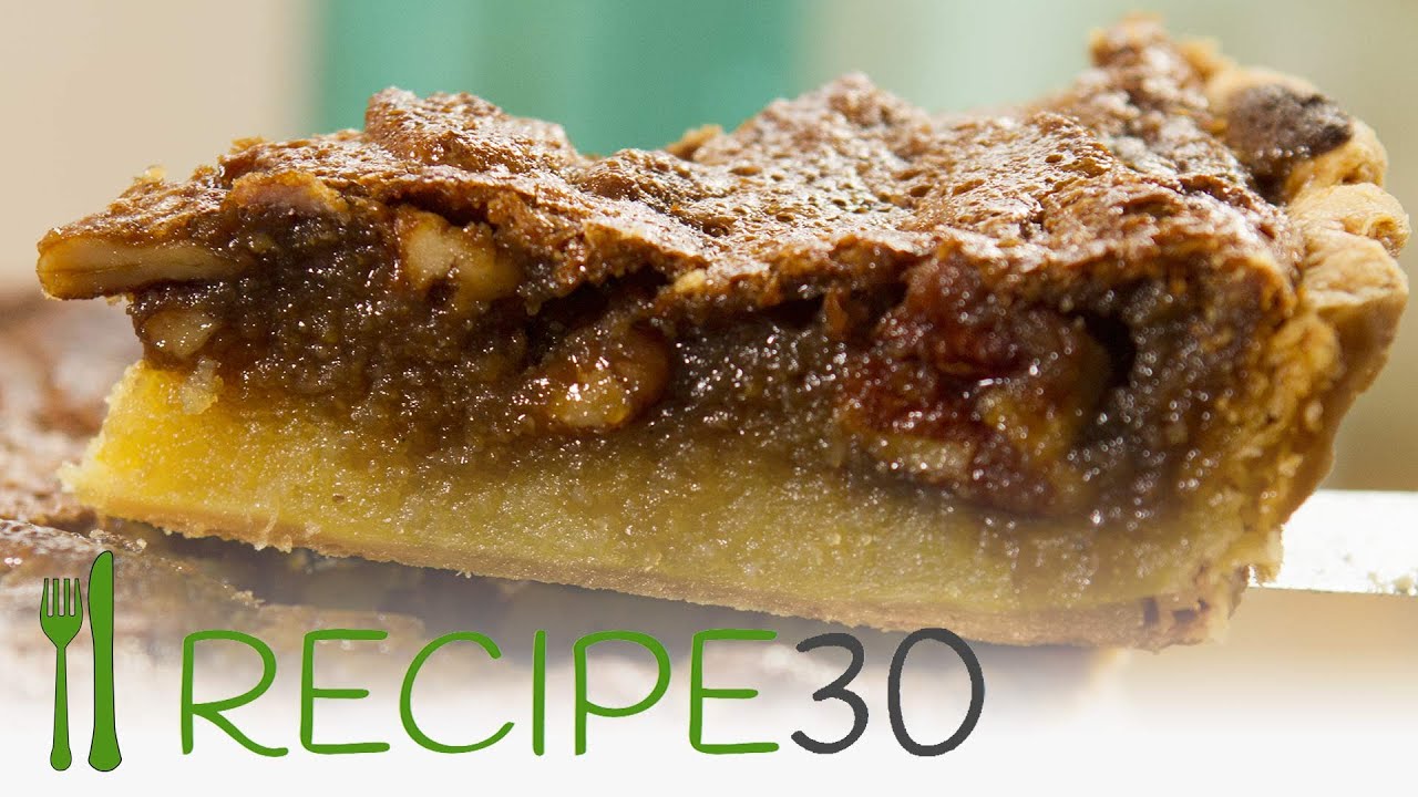 PECAN PIE WITH FRANGIPANE OMG | Recipe30