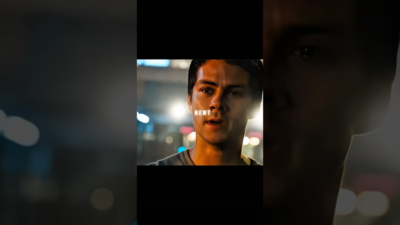 Newt tries to resist for their friendship 🤝 | Maze Runner #shorts #edit
