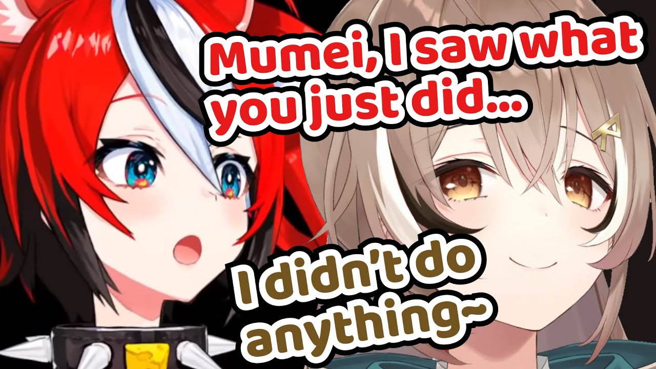 Mumei is Trolling Kronii Secretly but She Got Found Out by Bae【Hololive EN | Mumei x Baelz】