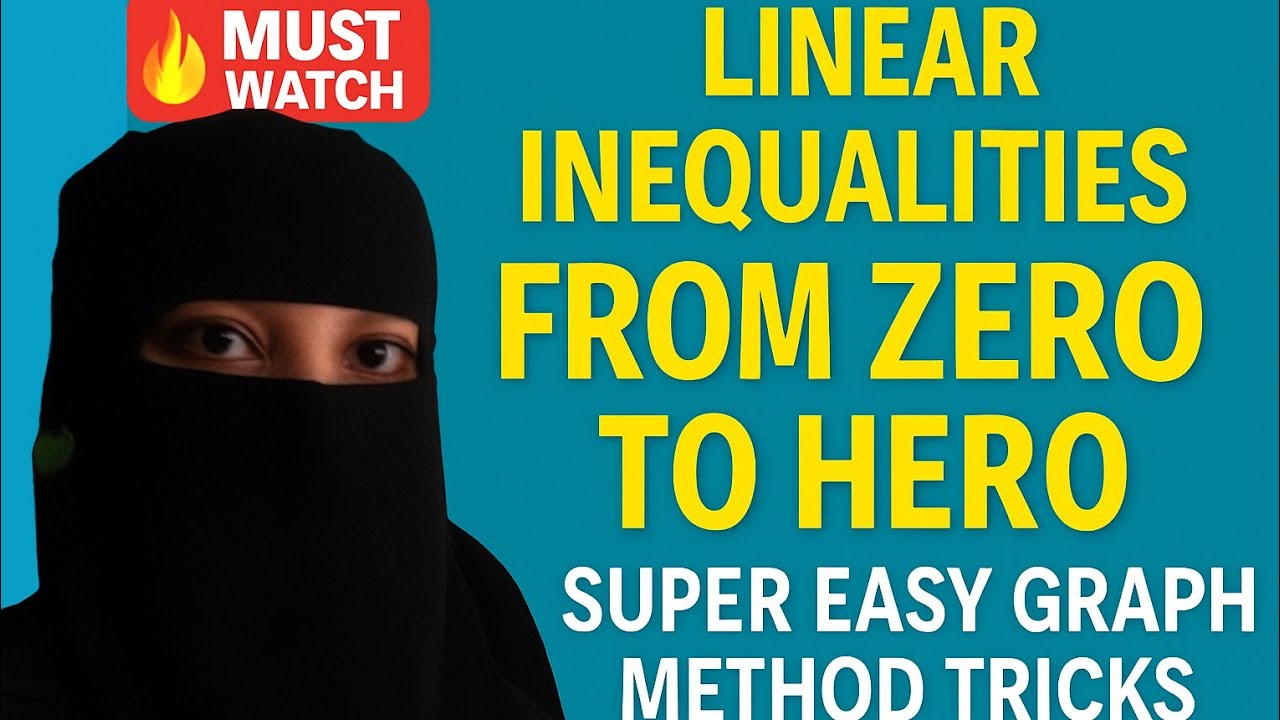 Hero Method In Math Linear Inequalities को Zero से Hero तक समझो | Graph Method Super Easy ...