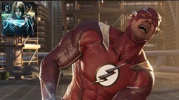 injustice 2 mobile - Gameplay walkthrough part 9 - flash saves the world
