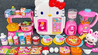 61 Minutes Satisfying With Unboxing Cute Pink Ice Cream Hello Kitty Smart Refrigerator Review Toys