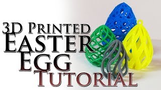 3D Printed Lattice Easter Egg Tutorial in 3DS Max