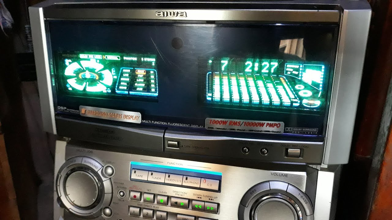 Aiwa Xh a1060 teste de qualidade esse é top top tora - YouTube