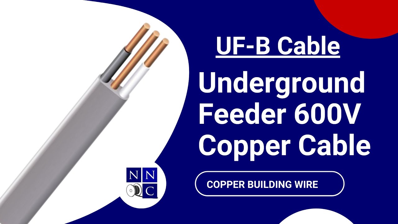 6/3 Underground Feeder Cable UF-B Copper 600V Nassau Cable