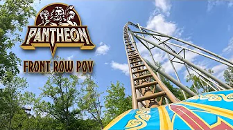 Pantheon Front Row POV | Busch Gardens Kids Weekends | 2025