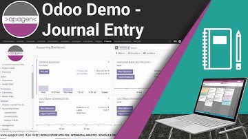 Odoo Demo - Journal Entry creation | Apagen Solutions Pvt. Ltd. (Odoo Service Provider)