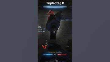 Triple frag !! [HALO Infinite Multiplayer] #haloinfinite #gaming #halo #frag