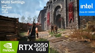 Gothic Remake | RTX 3050 6GB LAPTOP GPU | 16 GB DDR4 RAM | i5-13420H 4.60 GHz